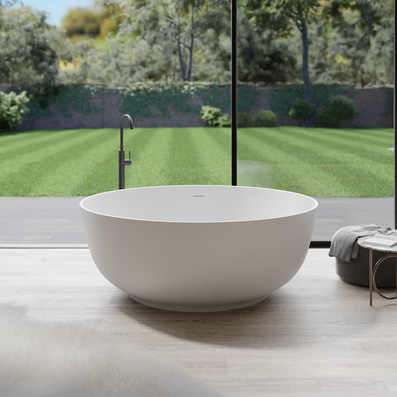 Acrylic Bathtub Artificial Stone Bathtub Transparent Bathtub Hot Tub Swim SPA
