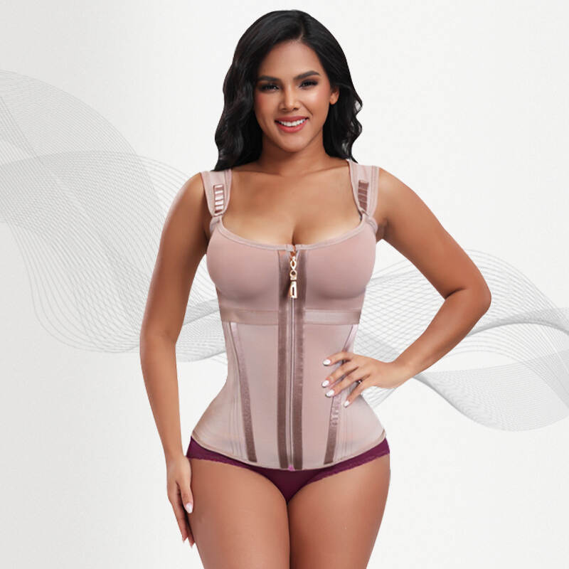 Professional Post-Surgery Waist Cincher with Steel Bones – Back Support & Tummy Control