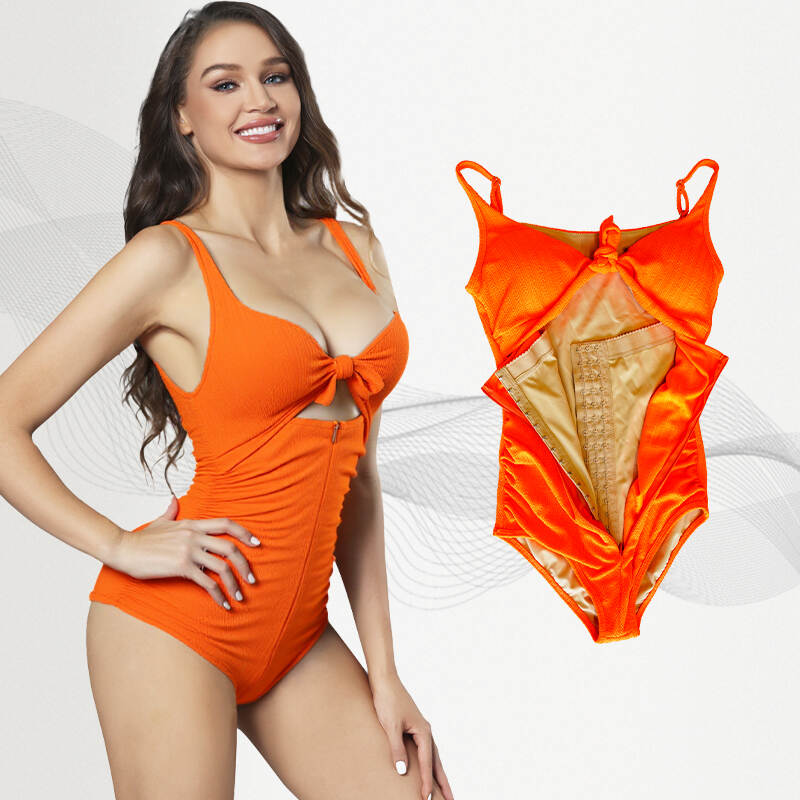 2-in-1 Tummy Control Swimsuit with Built-In Shapewear | Adjustable Strap & Hourglass Fit