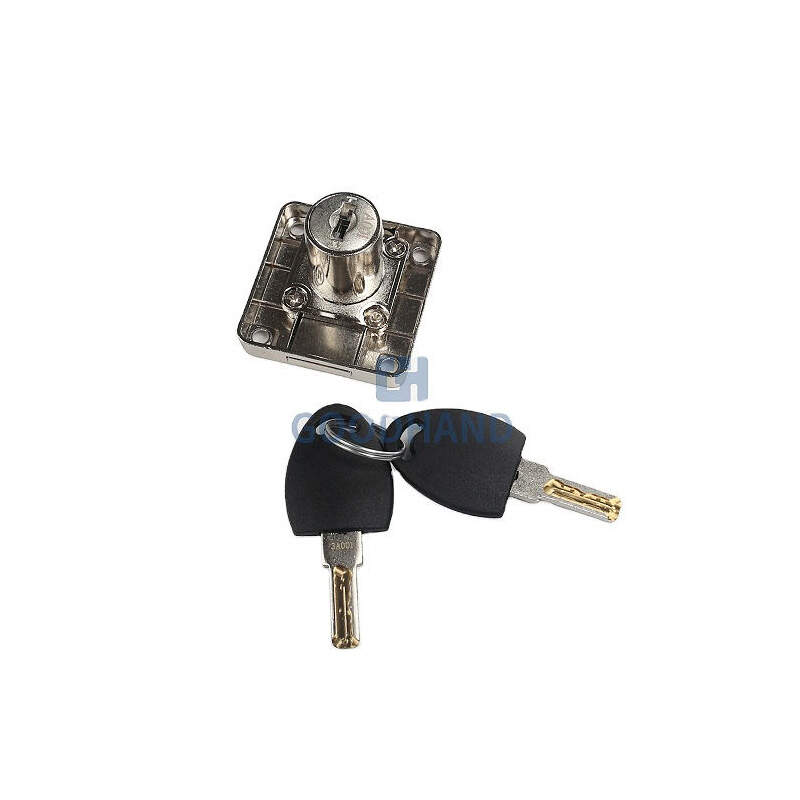 GH C08 Professional Modern Furniture Lock Invisible Zinc Alloy Key Unlock Cabinets for Hotels Offices Villas Apartments Kitchens