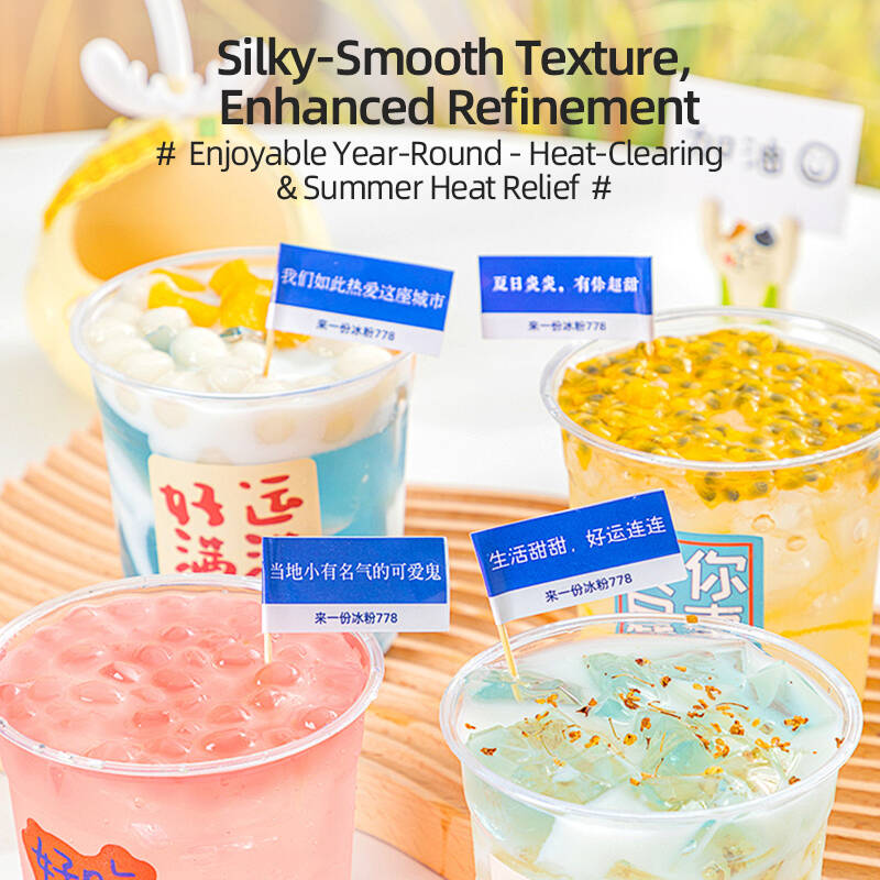 Summer Essential 100g*50 Bags Ice Jelly Powder for Crafting Delicious ...