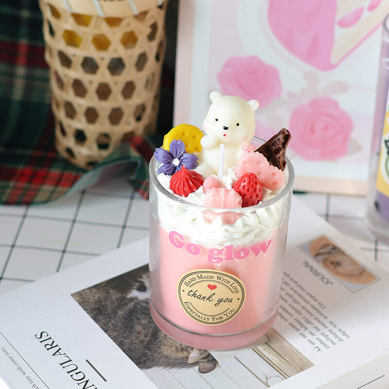 Dazed Little Bear Aromatherapy Cup Candle