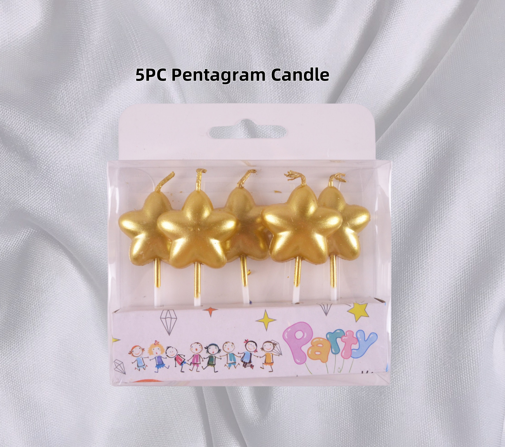 Christmas Tree Star Birthday Candle