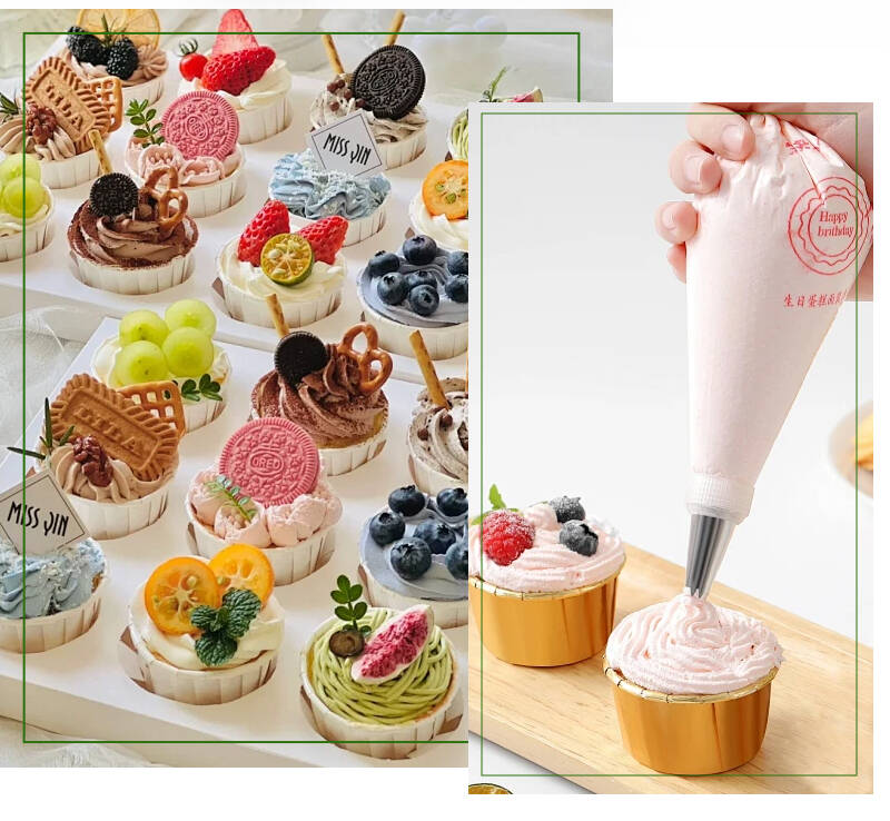 VANILLANI ヴァニラニ　MULTI PIPING TOPS Cake Decorating kit for Beginners-52 Numbered Icing Tips ,2 Flower