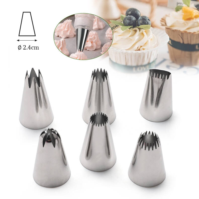 Cake Decorating kit for Beginners-52 Numbered Icing Tips ,2 Flower