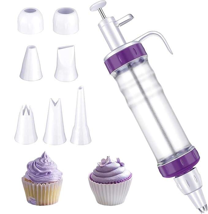 Baking Utensils Cake Decorating Tools Cookie Cutters Piping Tips Paper Cup Cake