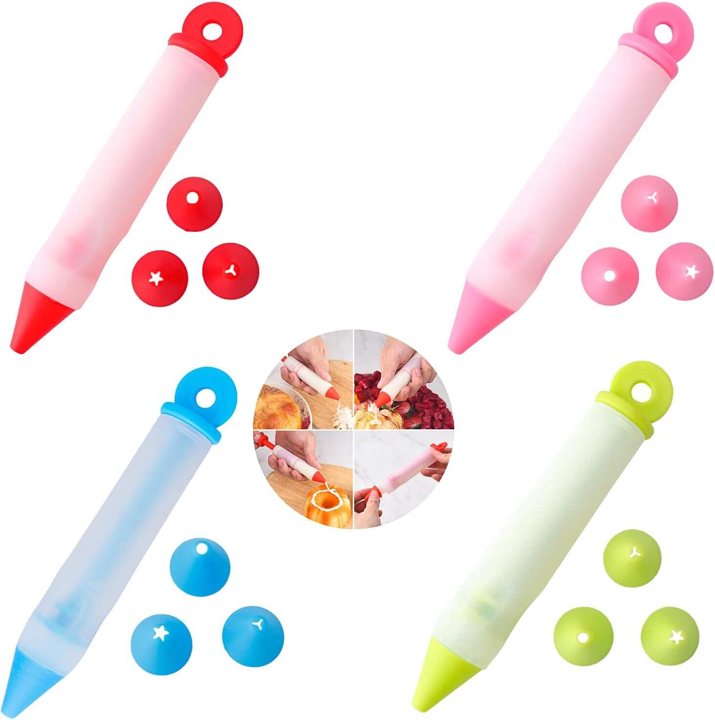 Baking Utensils Cake Decorating Tools Cookie Cutters Piping Tips Paper Cup Cake