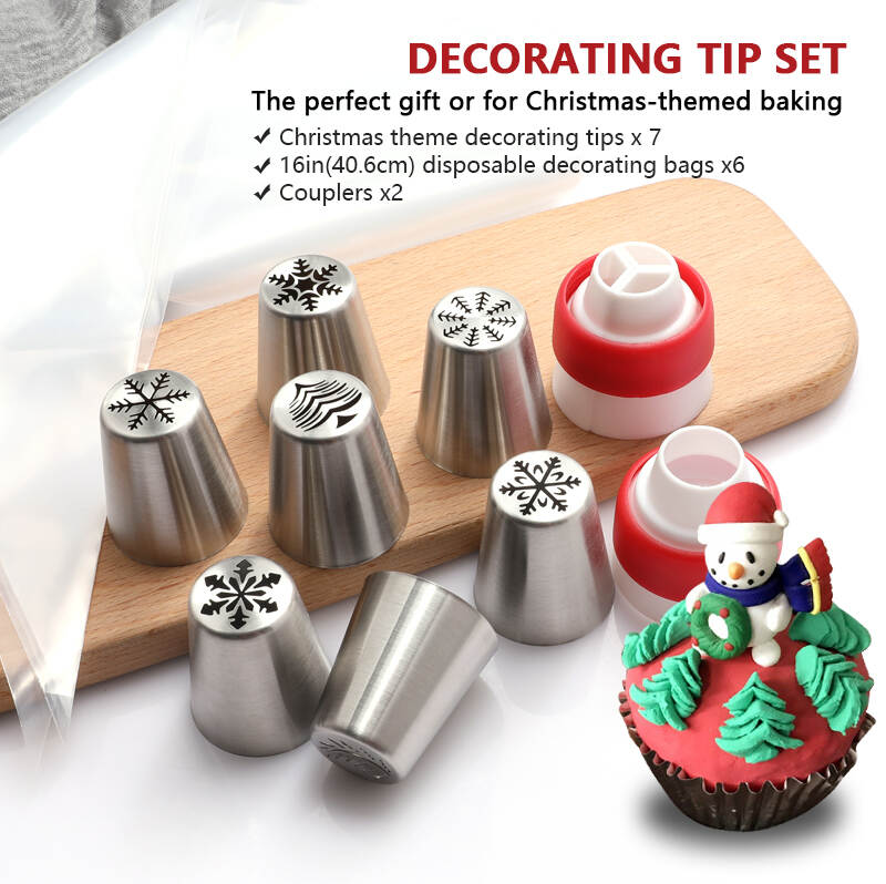 Baking Utensils Cake Decorating Tools Cookie Cutters Piping Tips Paper Cup Cake