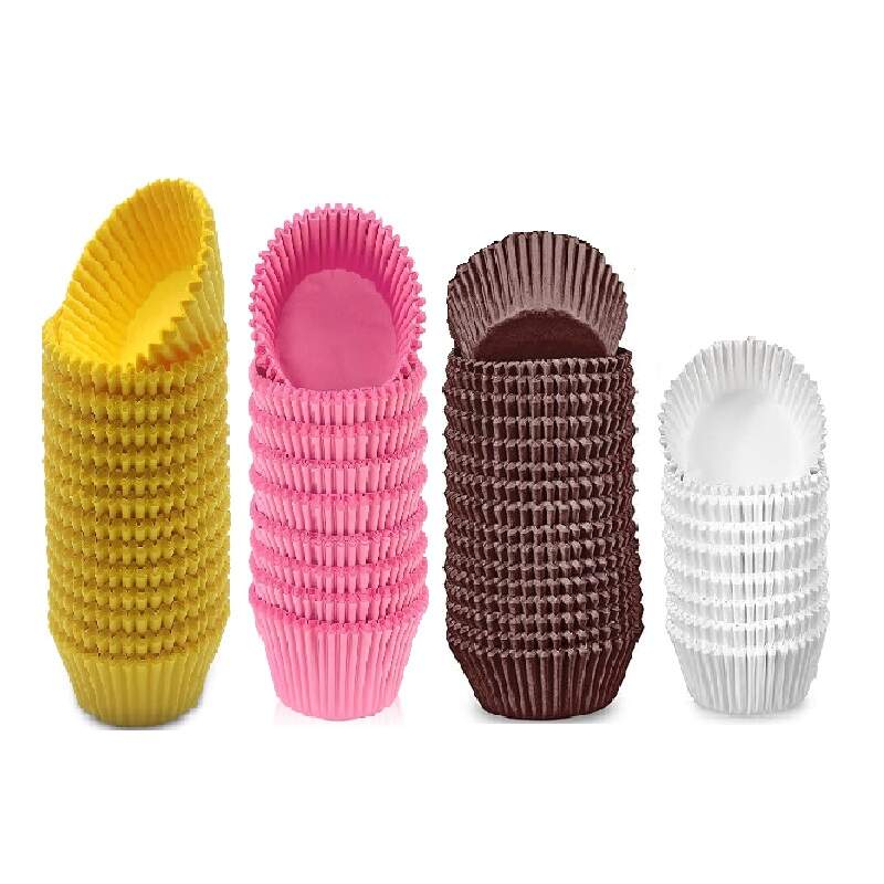 Rainbow Cupcake Liners Colorful Muffin Baking Cups