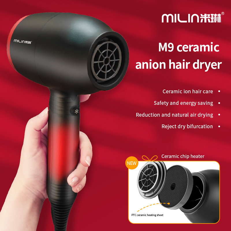 Milin M9 Ceramic Negative Ion Hair Dryer