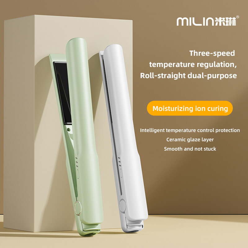 Milin J1 ceramic glaze coated hair straightener