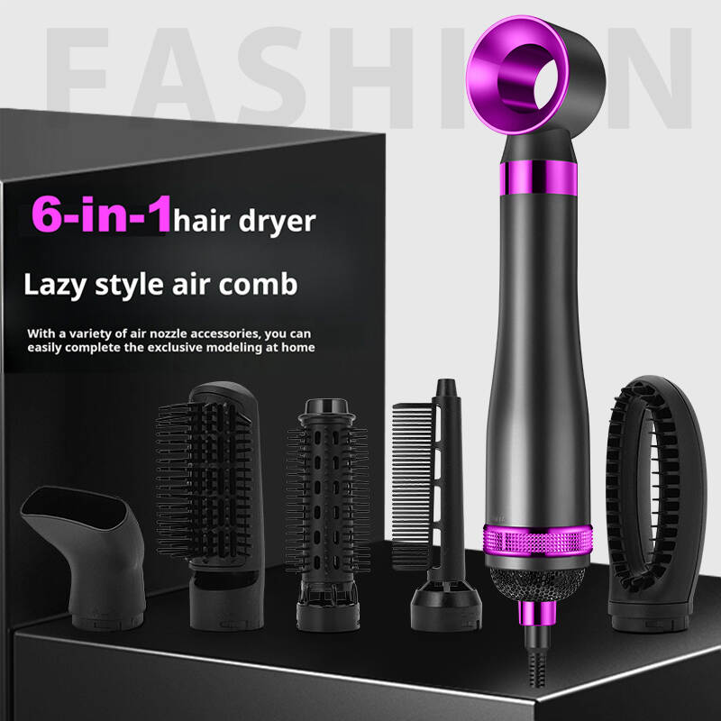 Milin A8 Luhe-in-one hot air comb hair dryer
