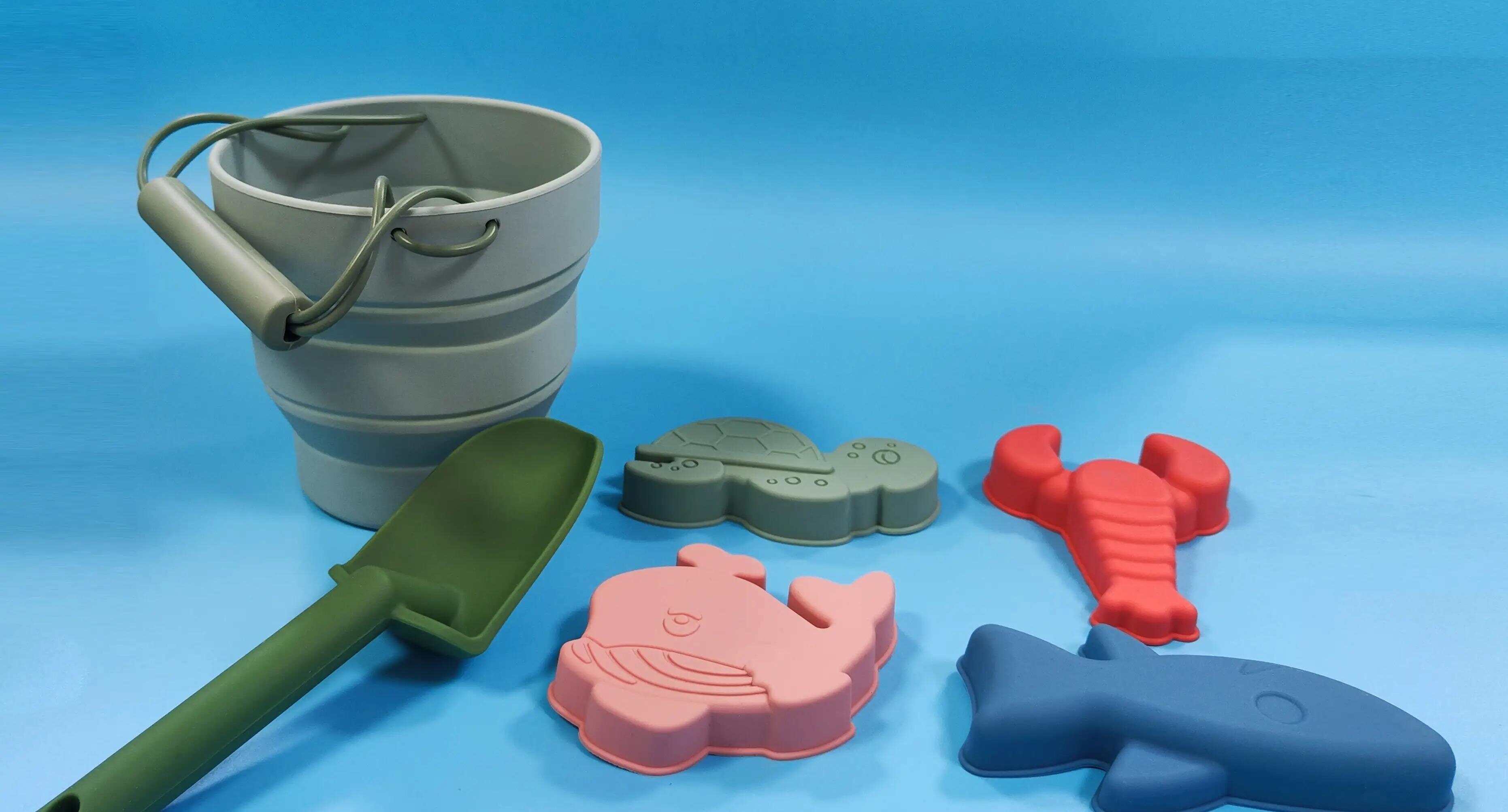 Customized Silicone Beach Buckets: Fun, Safety, and Branding