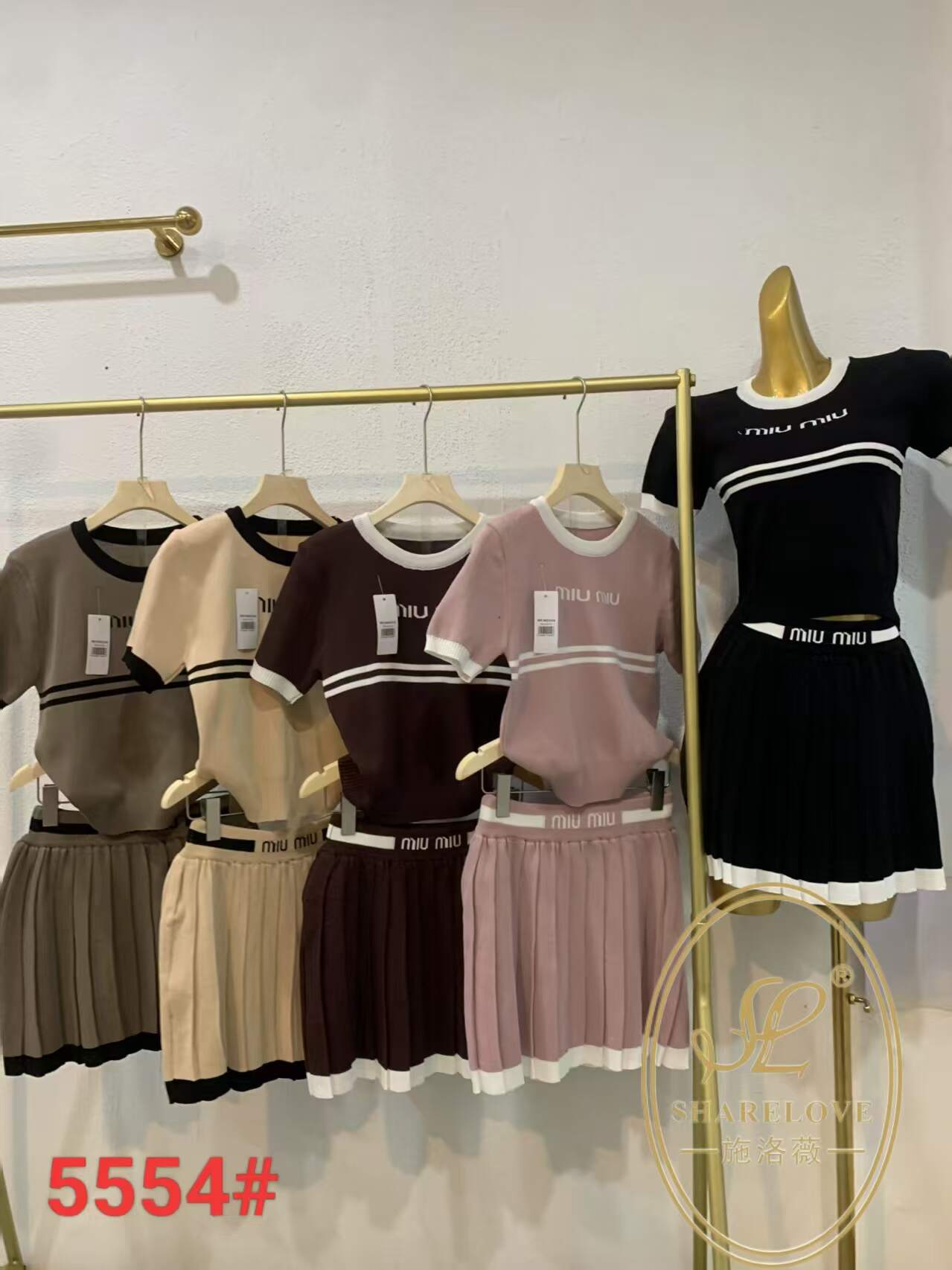Wool knitted dress