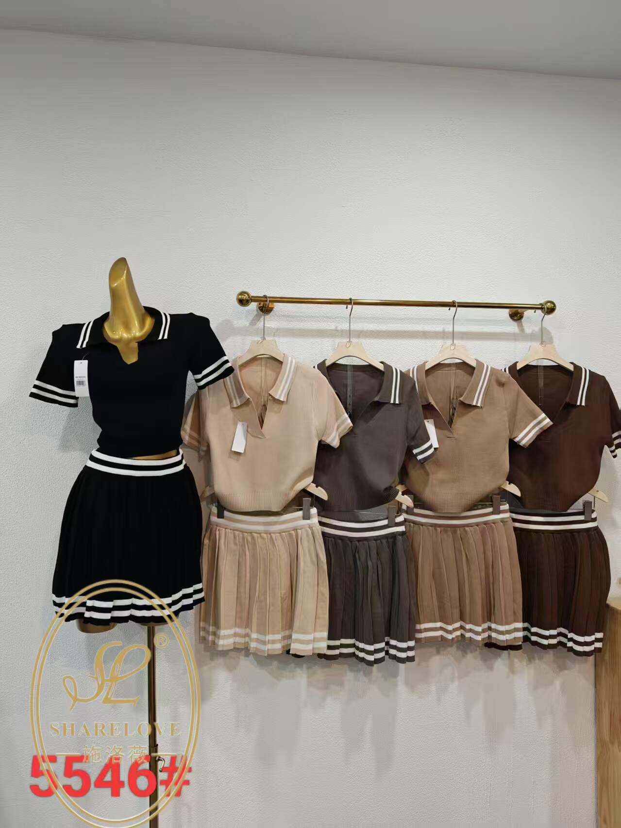 Wool knitted dress