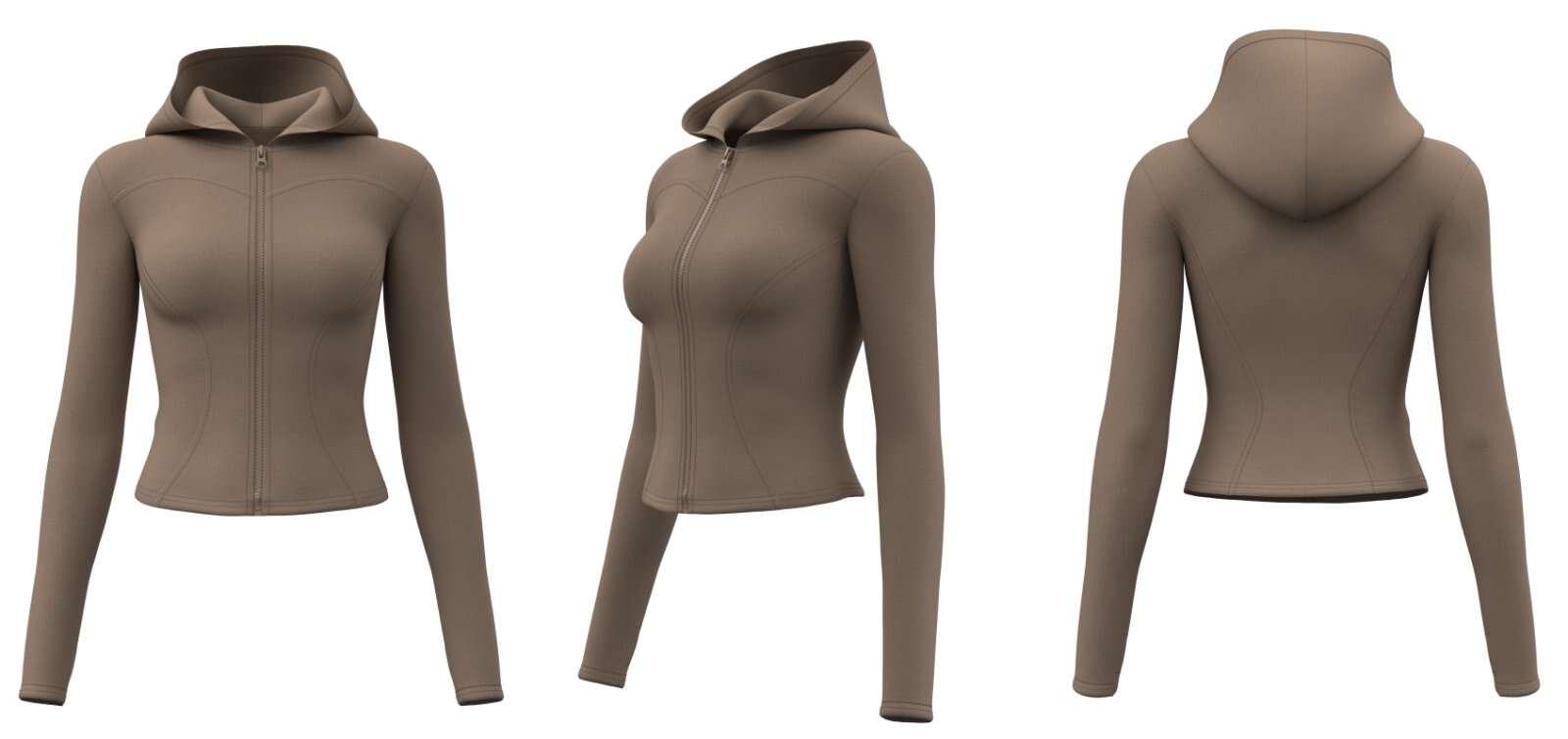 Robe longue à la mode et mignonne