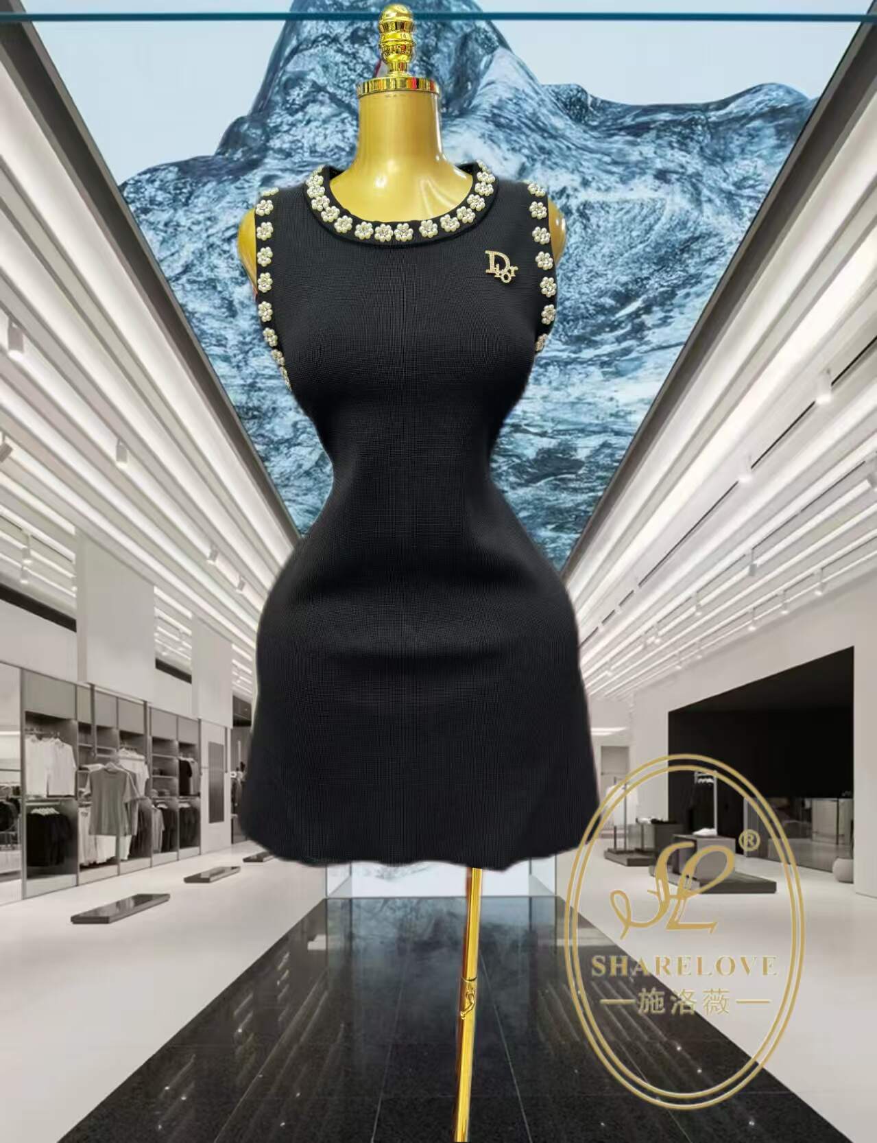 vestido de punto