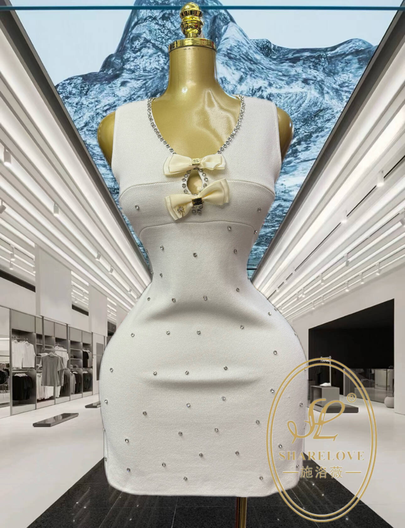 vestido de punto
