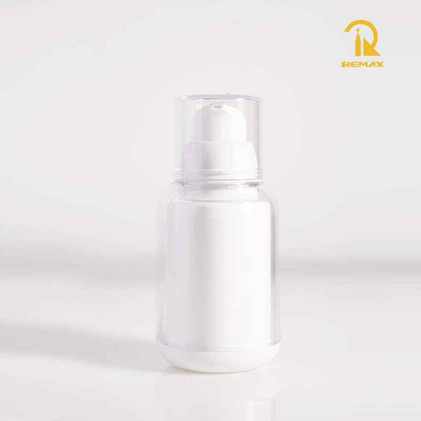 50ml Double-Layer Skincare Vacuum Bottle – Airless Pump for Serum, Lotion & Cream, Empty Cosmetic Container