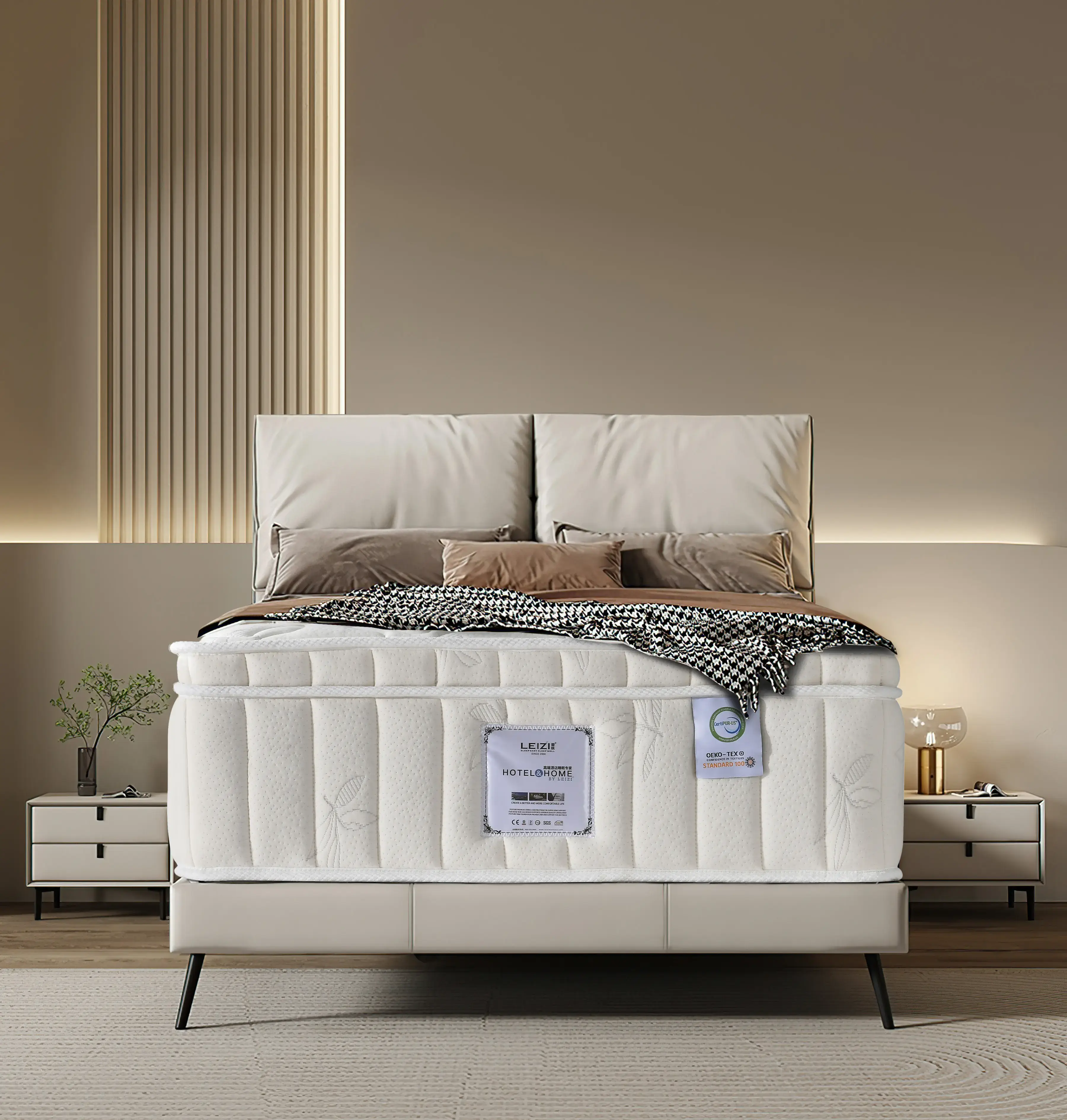 Euro Top Hybrid Queen King Size Mattress