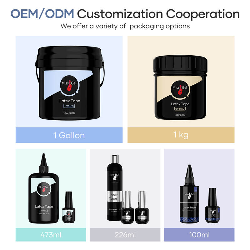 Latex liquide, ruban de latex, bandes de barrière de ongles, ruban de latex en gros, bande de latex de marque privée, fabricant de vernis en gel, produits à ongles OEM, fournitures à ongles en vrac, outils de manucure, barrière à ongles liquide