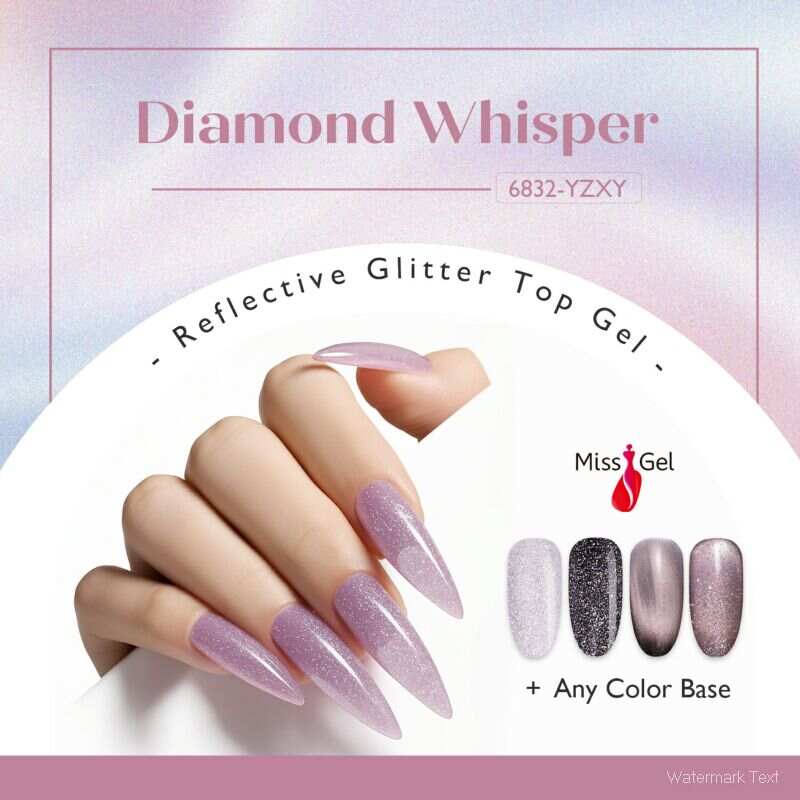 capa superior libre de tpo, capa superior sin HEMA, gel superior de brillo reflectante, gel de uñas al por mayor, esmalte de uñas de etiqueta privada, capa superior de gel a granel, suministros de uñas B2B, gel de efecto de diamante triturado, esmalte de gel sin hema, productos de clavos OEM, fabricante de gel pulido superior, proveedor de capa superior con brillo