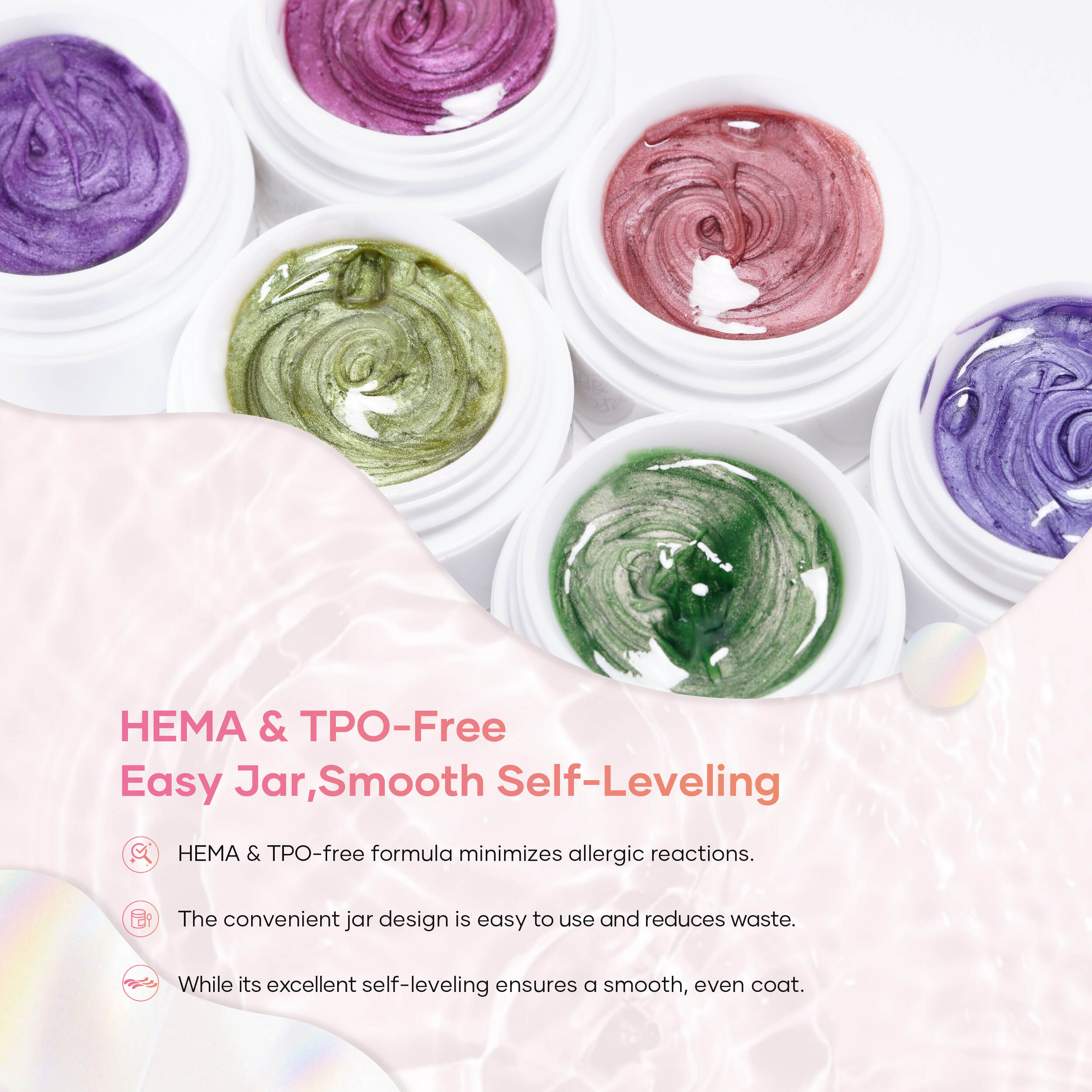 Esmalte de uñas de gel de gato de gato hema, esmalte de uñas de gel de gato de gato gratis, gel de uñas HEMA TPO Free de HEMA al por mayor, etiqueta privada HEMA Free Free & Tpo Free Nail Gel Policio, OEM HEMA TPO Policio de uñas Gel Free Gel, Fabricante de esmalte de gel, Nail Gel Factory