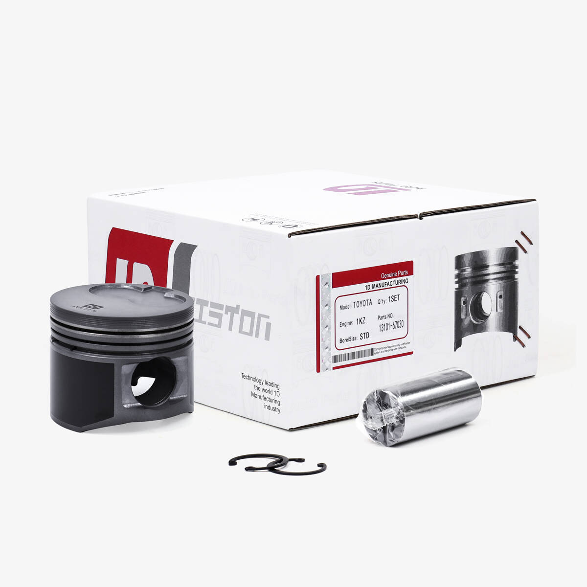 Analysis of piston faults and advantages of 1D products