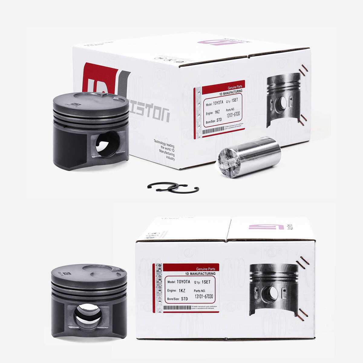 Analysis of piston faults and advantages of 1D products