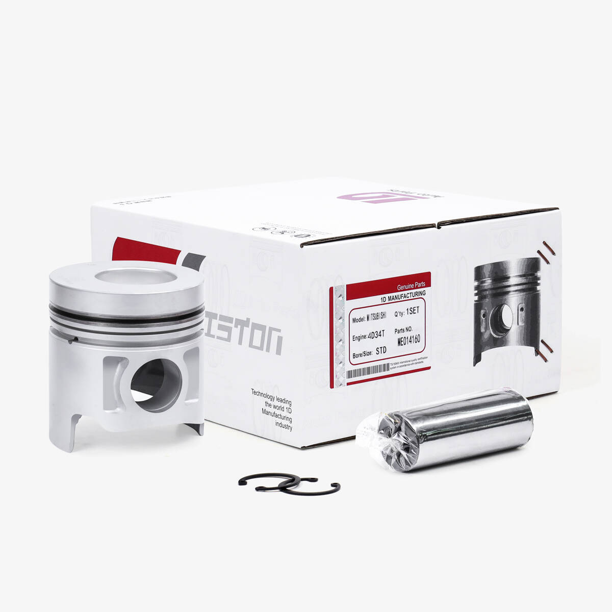 Make pistons with precision, and determine their lifespan by quality