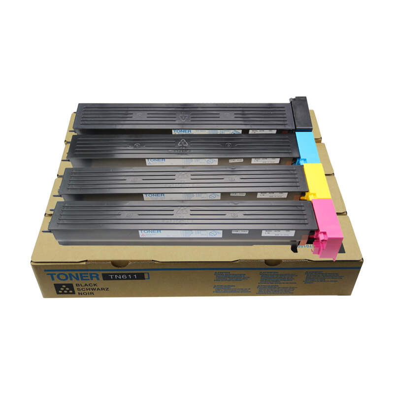 Original TN611 Color Toner cartridges for Konica Minolta Bizhub C451 C550 C650 Compatible Copier Spare Parts