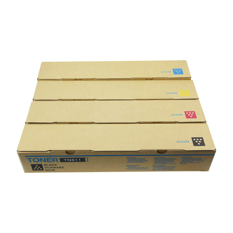 Original TN611 Color Toner cartridges for Konica Minolta Bizhub C451 C550 C650 Compatible Copier Spare Parts