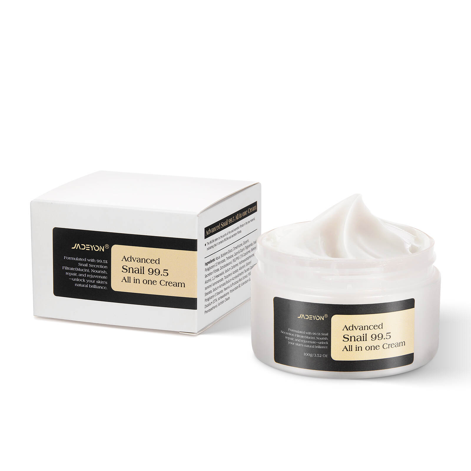 Best Snail Extract Moisturizing Collagen Whitening Snail White Cream Thailand Repair Mucin Advanced Snail 92 All in One Cream