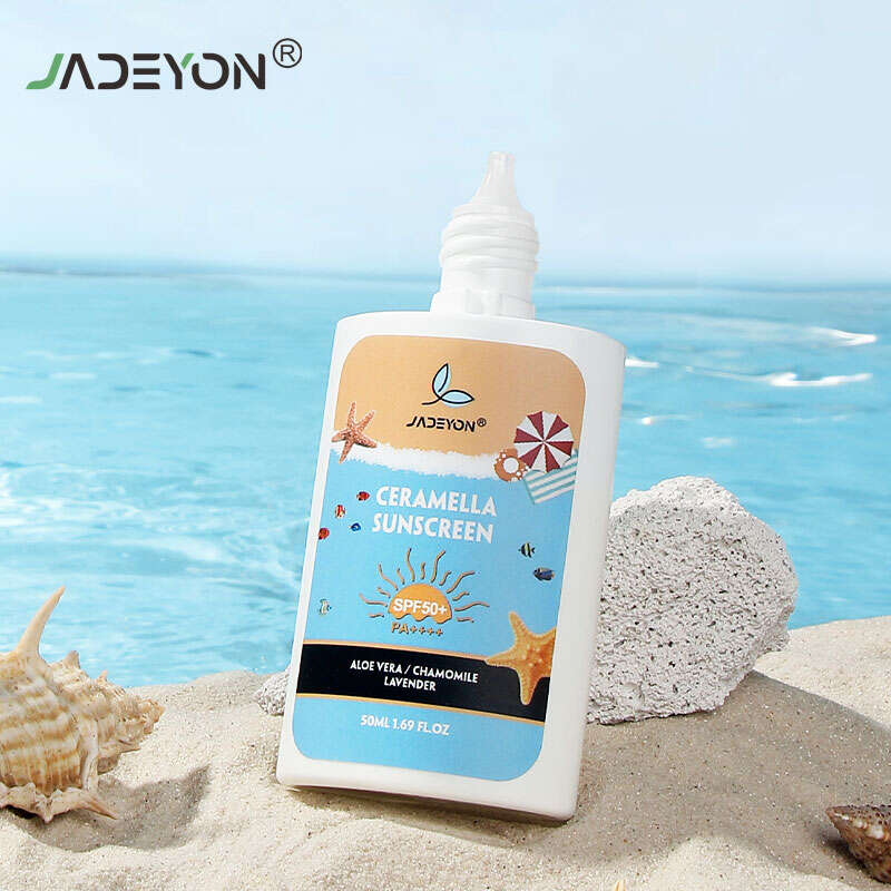 Customize Organic Complete Sun Block Cream for Face All Skin Travellers Face Whitening Sunblock Cream Sunscreen Spf50 Pa++++