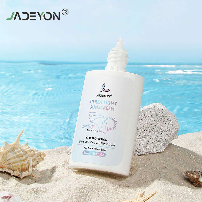 Wholesale Custom Moisturizer Sun Screen for Face Sunscreen Ultra light Sun Cream for Oily Private Label Suncream for the Skin