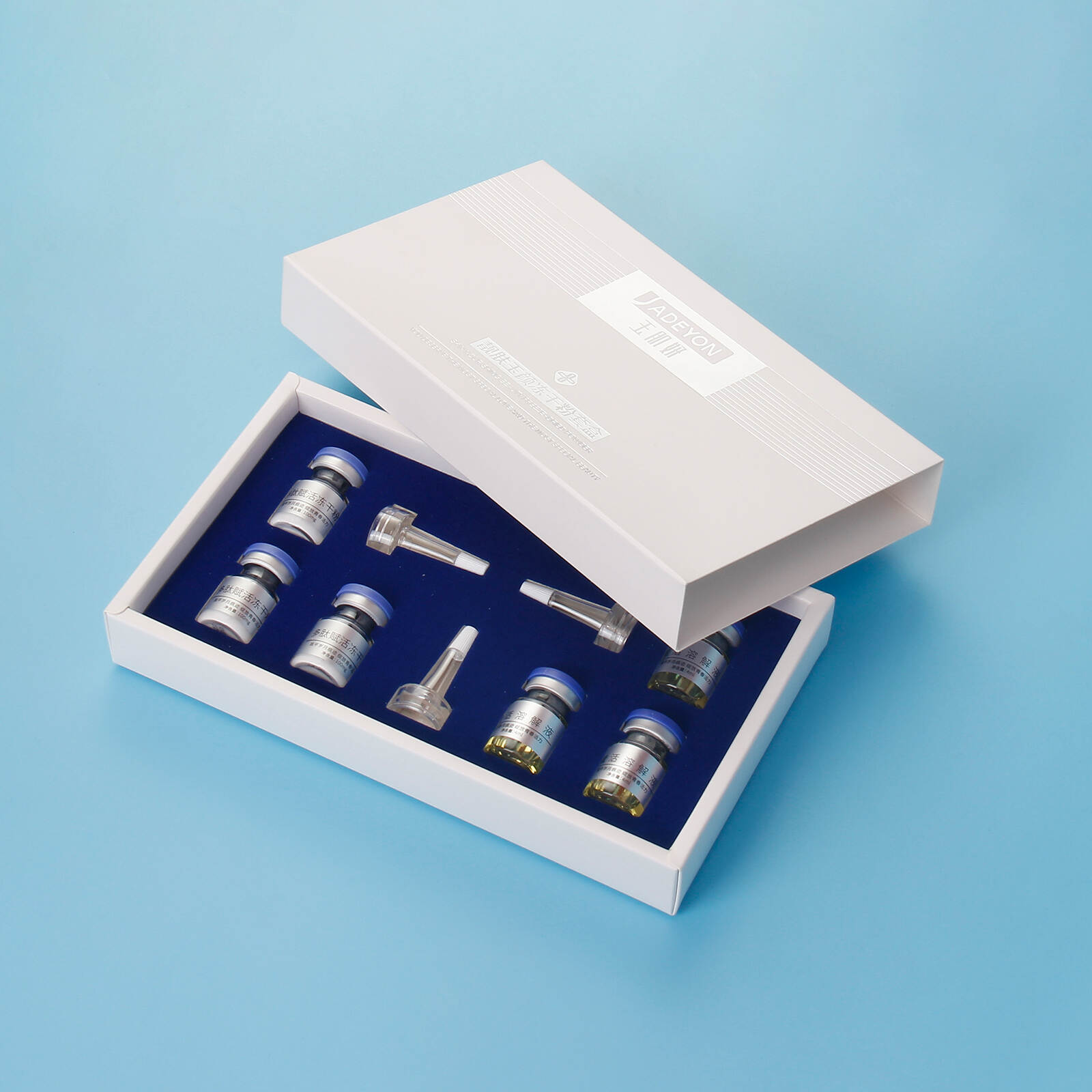 OEM/ODM Beauty Salon Customizable Facial Moisturizer Hyaluronic Acid Serum Hydrating Ampoule Skin Care Face Serum Set