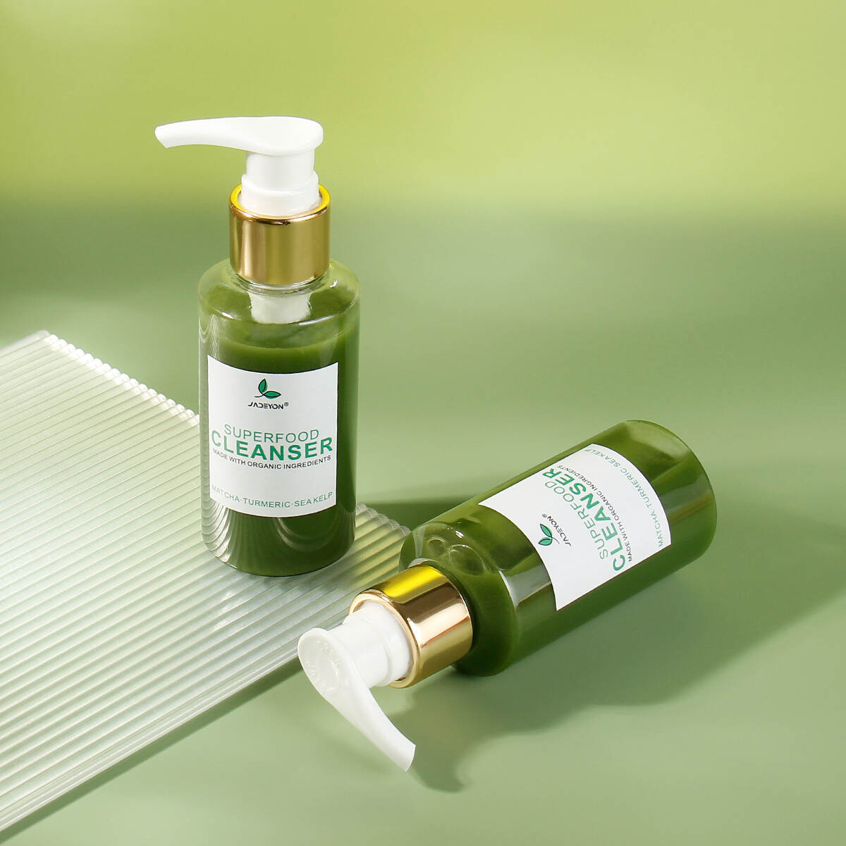 Private Label Oem Custom Facial Cleanser Natural Organic Facial Cleansing Hydrating Matcha Face Cleanser