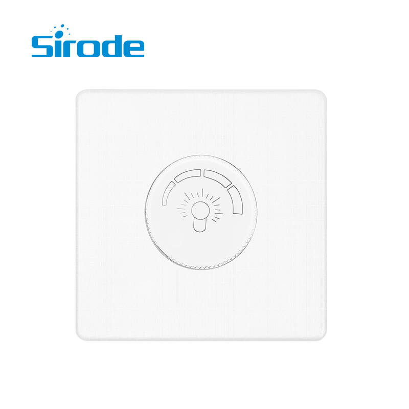 British Standard T9 Series 3D Checkered Brushed Artisitc Texture Dimmer Electrical  Wall Switch For Home