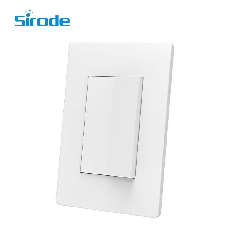 American Standard A1 Series New Style Electrical 1 gang 1 way switch (Big button) Wall Light Switches  For Home