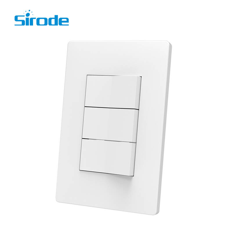 American Standard A1 Series New Style Electrical 3 gang 1 way switch  For Home