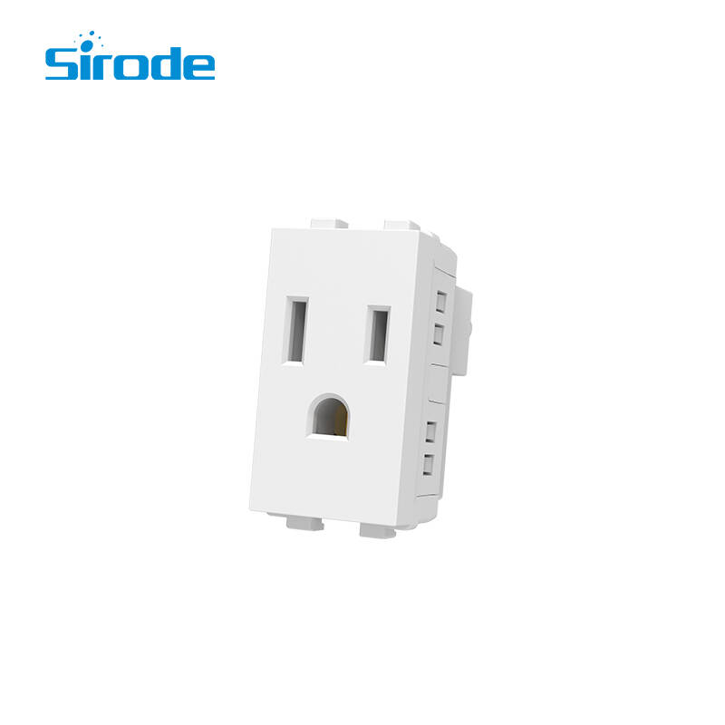 Sirode A1 Series Factory Direct Selling High Quality New Style American socket module For Home