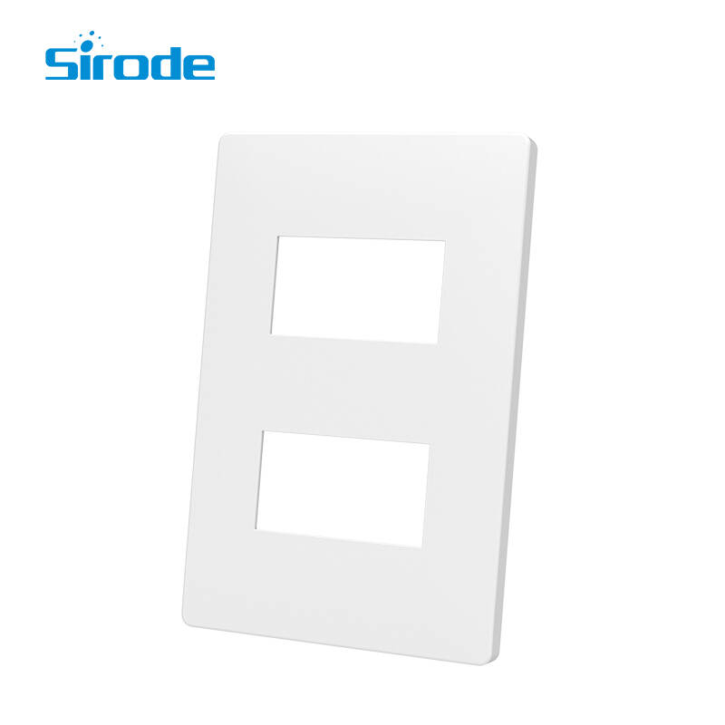 Sirode A1 Series Factory Direct Selling High Quality New Style 2 gang frame ( 2 sides) For Home