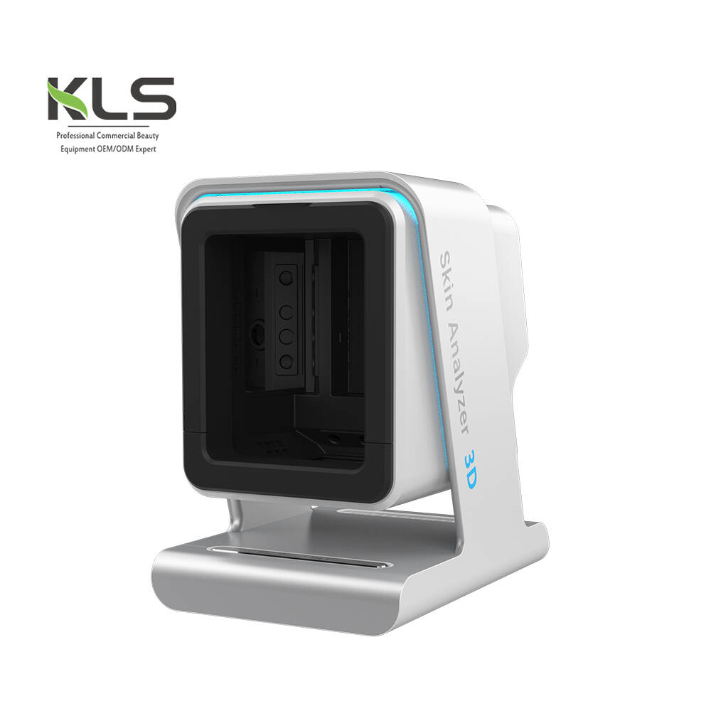 Professional 3D Scanner Face Mirror Device Dermatoscope Skin Analysis ...