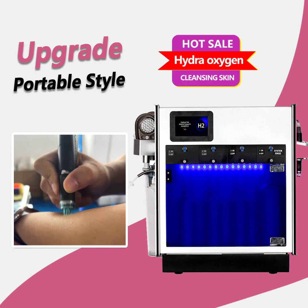 Happea Hydra -dermabrasio AquaSure H2 -kasvojen vesivahti Kuori Kasvo syväpuhdistus Mustapäinen poisto Kasvo Spa -vetykone /happea Jet Hydrodermabrasio Kasvokone Jet Peel Facial Machine MicrodermAbrasion Kone /Hydrafacials Kone /Hydrofacials /Hydra Jet Kasvokone /Oxygen -Kone