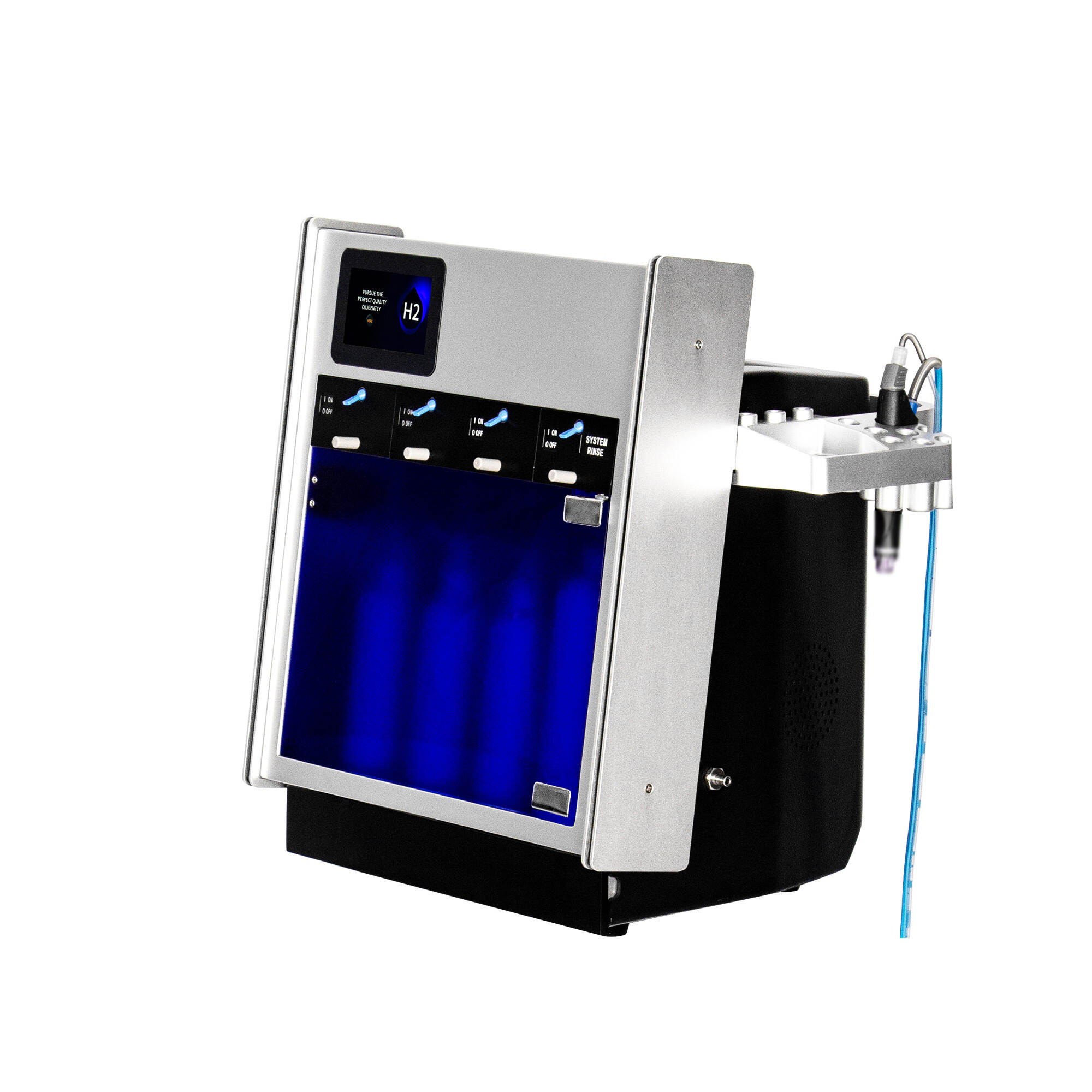 Happea Hydra -dermabrasio AquaSure H2 -kasvojen vesivahti Kuori Kasvo syväpuhdistus Mustapäinen poisto Kasvo Spa -vetykone /happea Jet Hydrodermabrasio Kasvokone Jet Peel Facial Machine MicrodermAbrasion Kone /Hydrafacials Kone /Hydrofacials /Hydra Jet Kasvokone /Oxygen -Kone