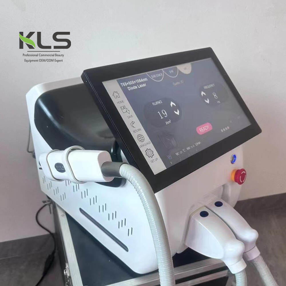 3 Wellenlängen 808/755/1064nm Diodenlaser Haarentfernungsmaschine Haut Straffing Laser Haarentfernung Schönheitsausrüstung