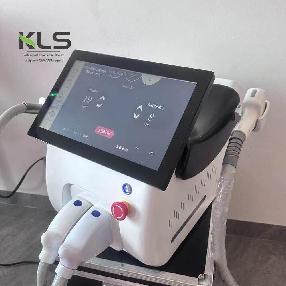 3 Wellenlängen 808/755/1064nm Diodenlaser Haarentfernungsmaschine Haut Straffing Laser Haarentfernung Schönheitsausrüstung