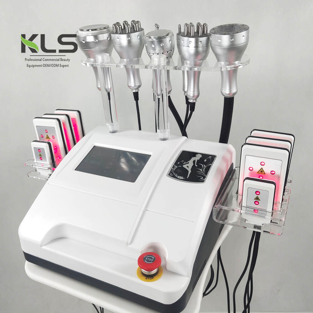RF vacuum thairati yekunaka salon, vacuum talam michina, vacuum cavation