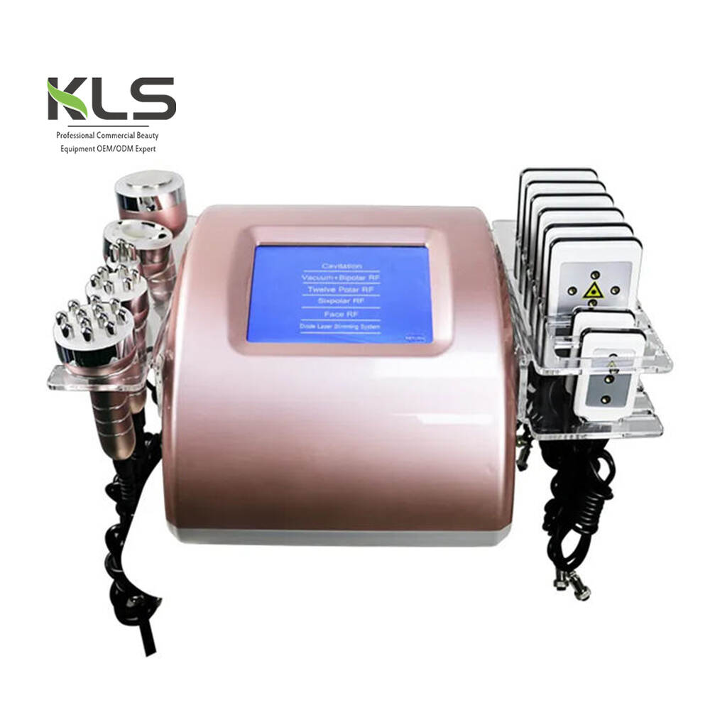 RF Heqja me Makinë për Heqjen e Celulitit të Kavitimit Anti Celulite Massager Cavition dhe RF Vacuum Slimming Pajisja