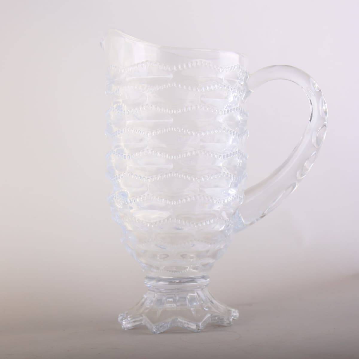 French relief textured glass large capacity cold water cup household glass